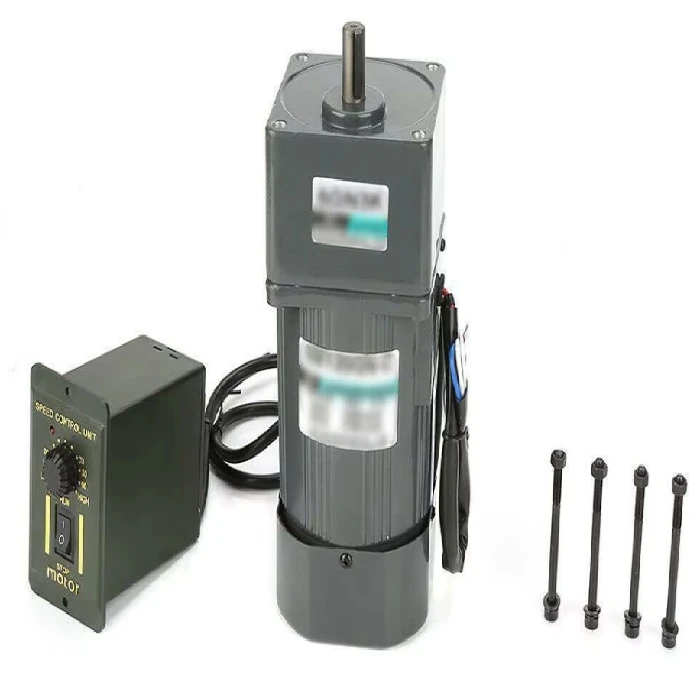 Indukcijski motor z reduktorjem in regulatorjem 7.5 RPM 120W 220V, ceneje, ugodno, prihranek, lokalno, Ljubljana, indukcijski motor, reduktor, regulator, industrijska uporaba, 7.5 vrt/min, 120W, AC220V